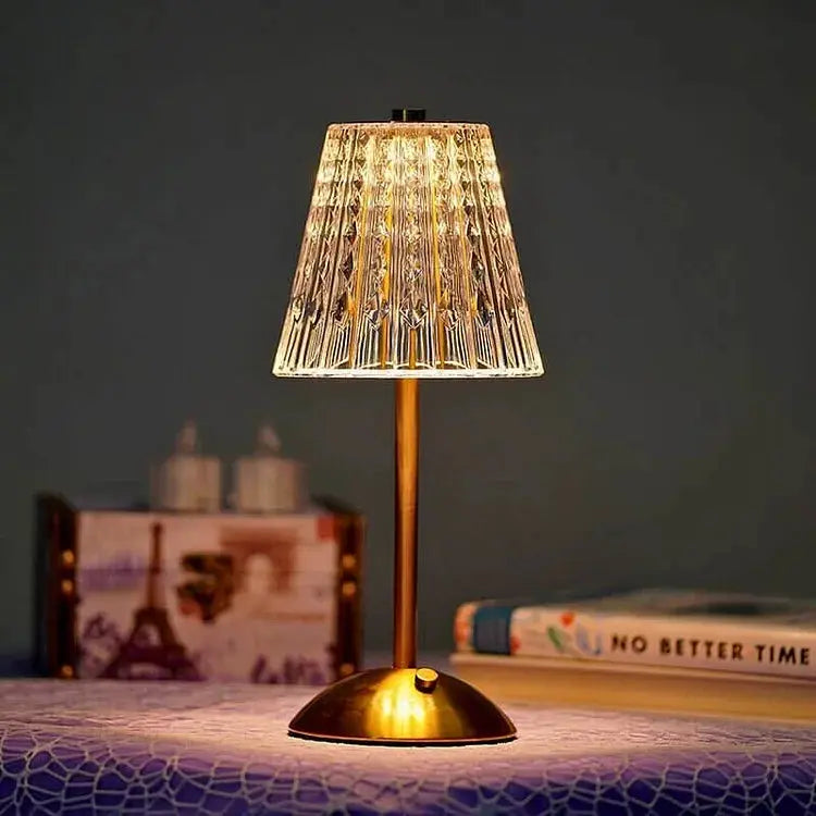 Clarion Luxe - Rechargeable Wireless Touch Table Lamp