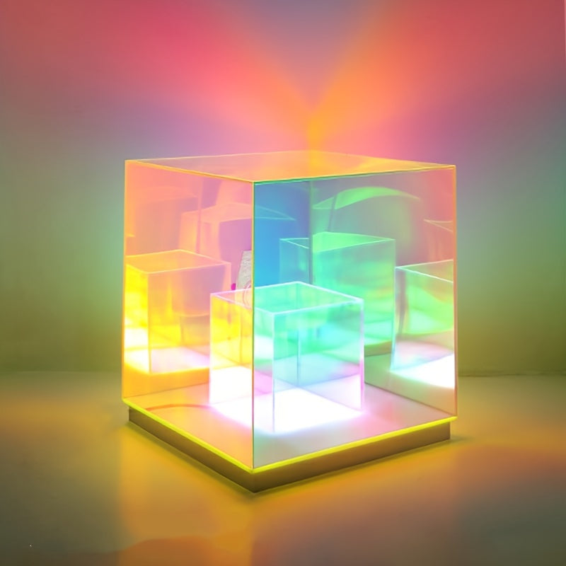 LumiSky - Adjustable Starry Sky Table Lamp Geometric