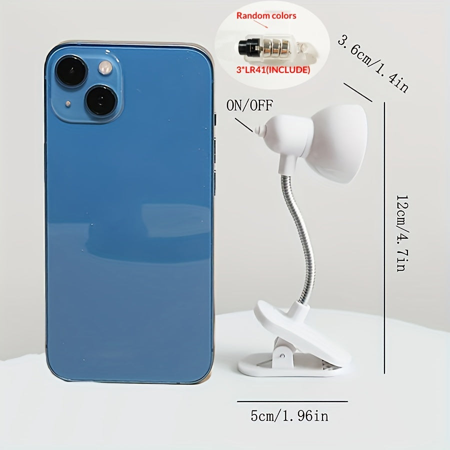 MiniGlow Lamp - Portable Clip-On Light for Reading