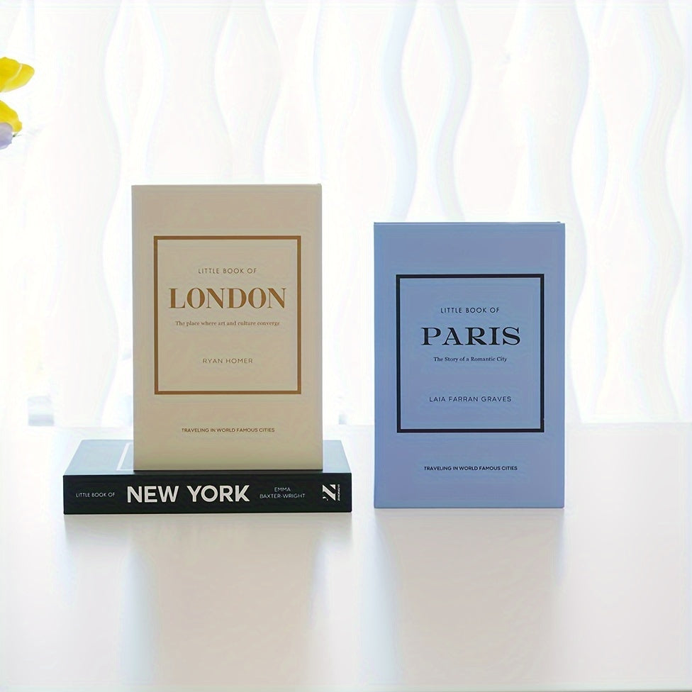 ChicBooks - Elegant Bookends Set in Cream Color