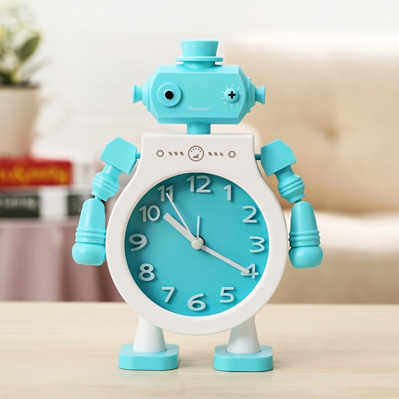 TimeBuddy Clock – Playful Robot Alarm Clock with Alarm
