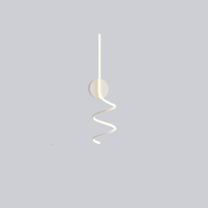 GlowWave - Stram LED Vägglampa med Bågdesign