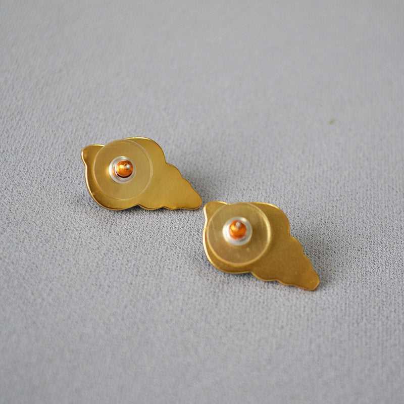 Marine Shell Earrings - Elegant Zee Blue Jewelry