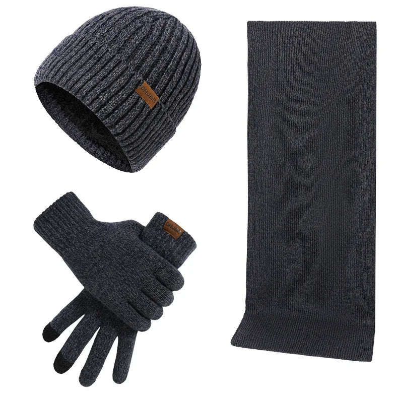 ArcticStyle – Trendy Winter Set with Hat and Mittens