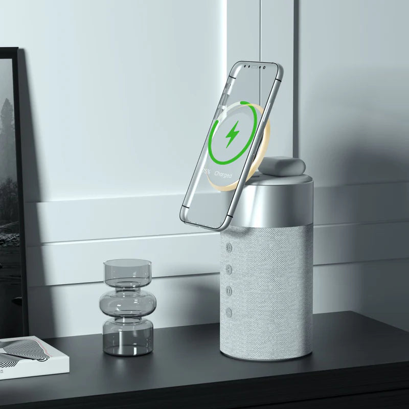 SoundWave Pro - Portable Bluetooth Speaker with Powerbank