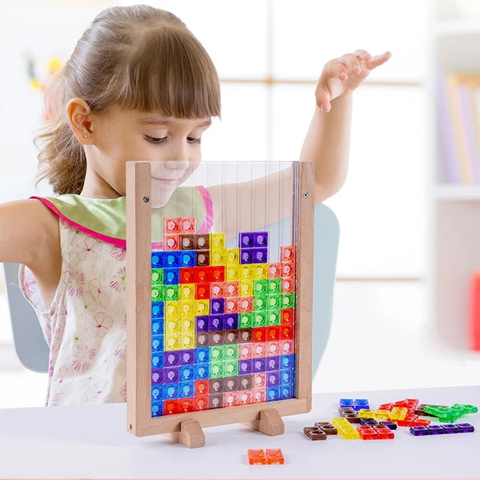 BrainBlocks - Creative Wooden Block Puzzle for Adults