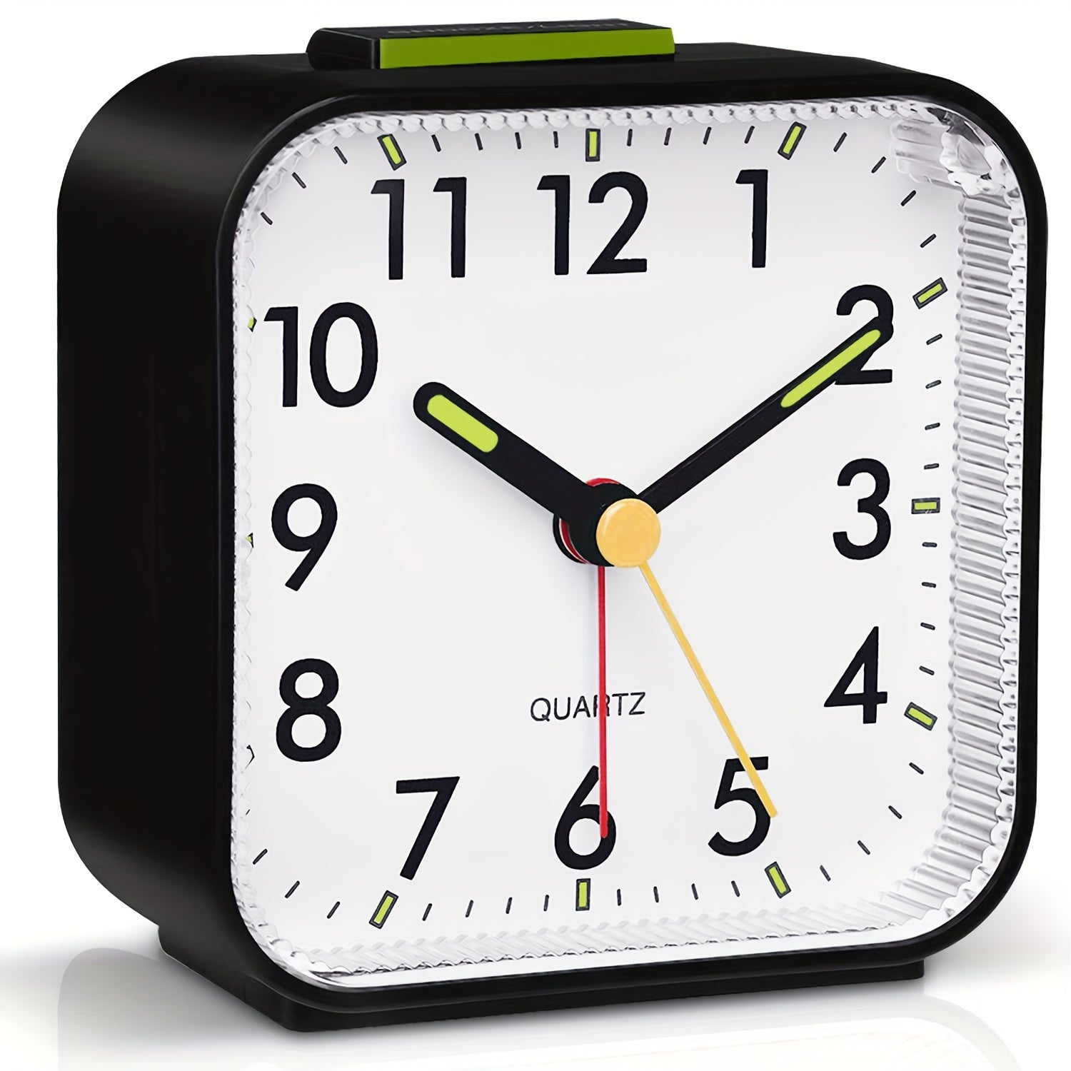 TimeRest Alarm Clock - Classic Square Travel Alarm Clock
