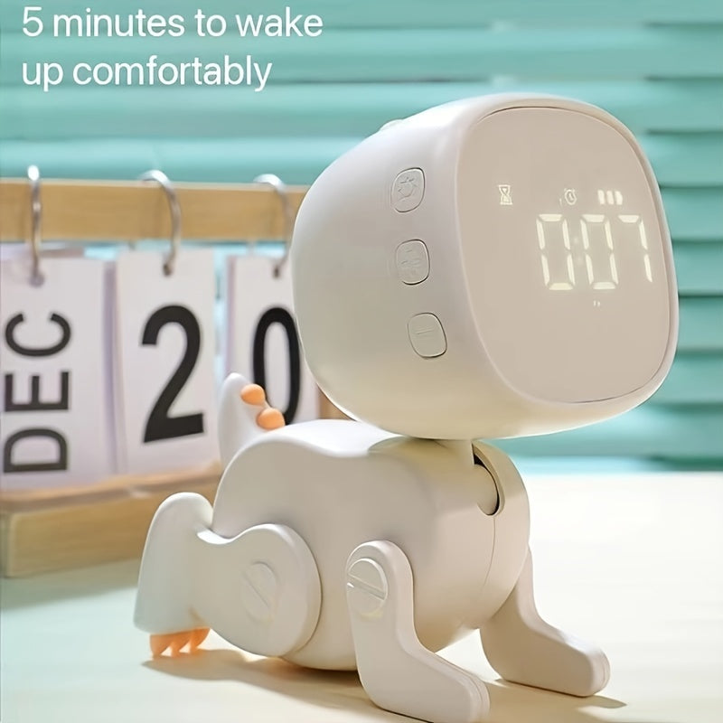 TimeDino - Creative cartoon alarm clock with USB