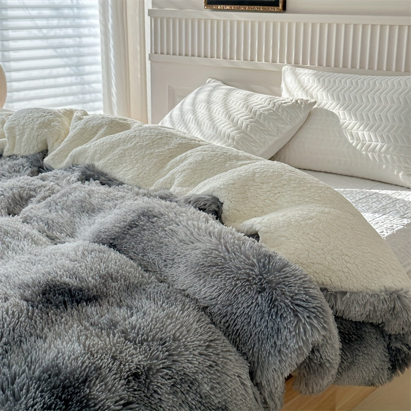 Luxe Thick Lambskin Throw for Warmth and Elegance