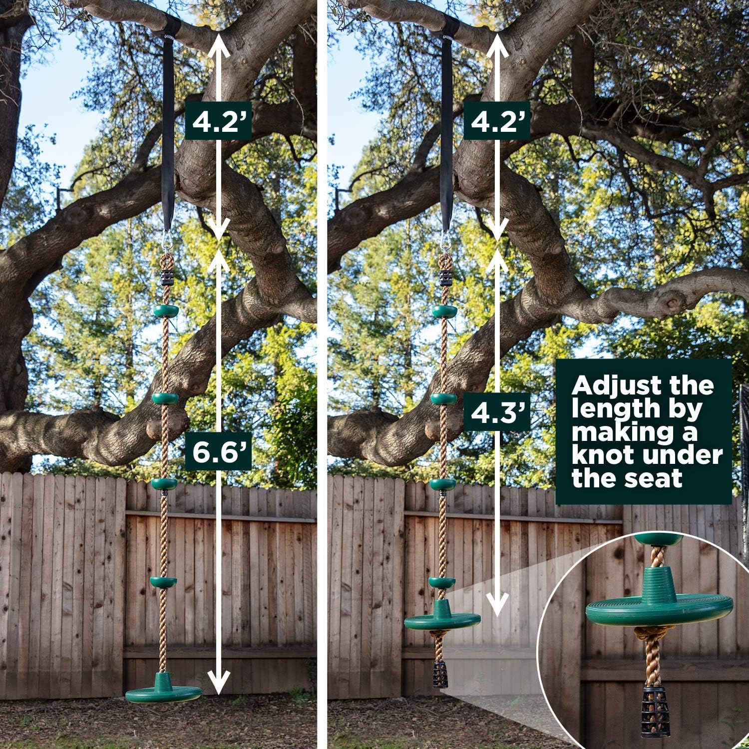 Adventurous Tree Hammock Set - with Climbing Harness and Platforms for Kids
