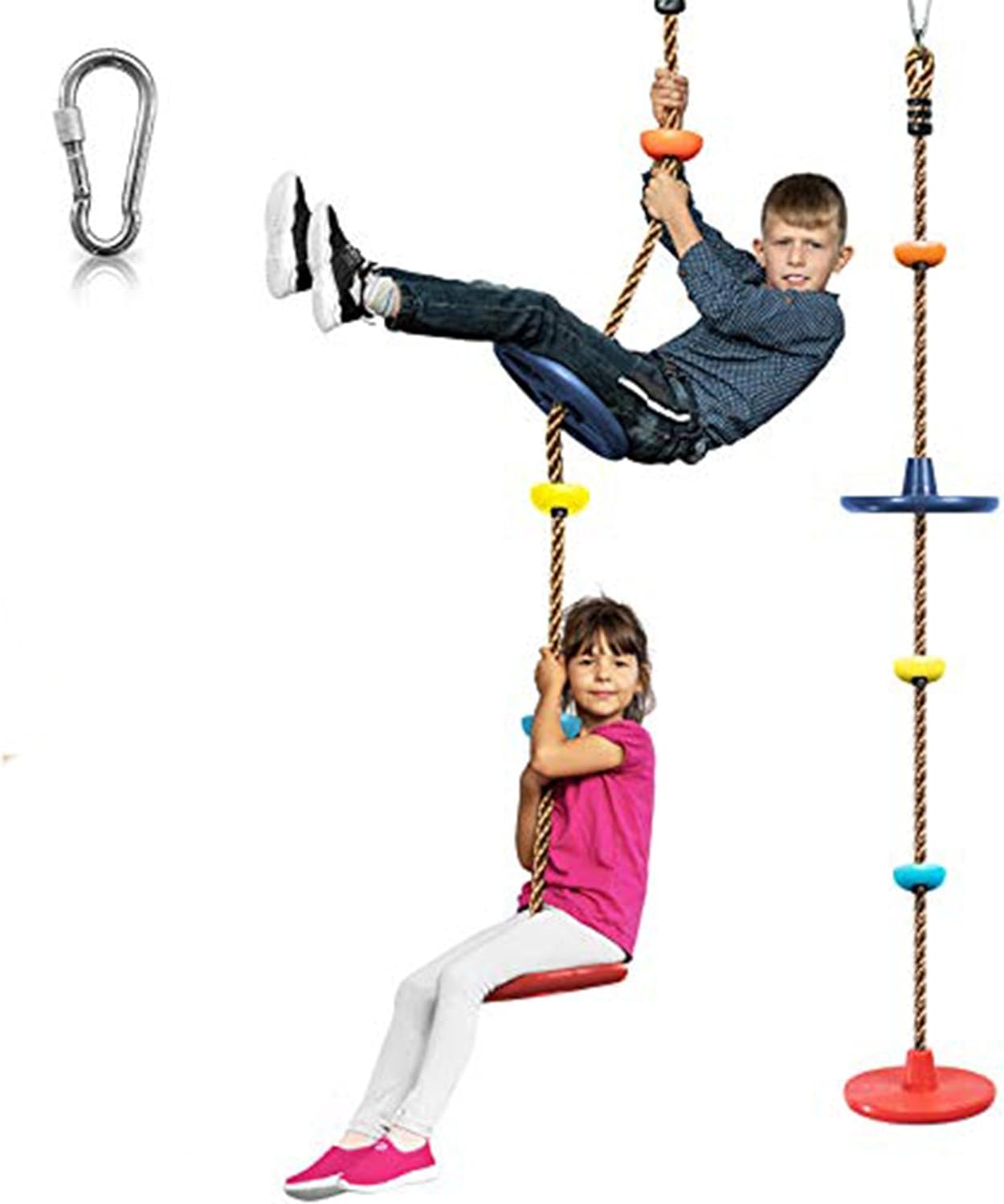 Adventurous Tree Hammock Set - with Climbing Harness and Platforms for Kids