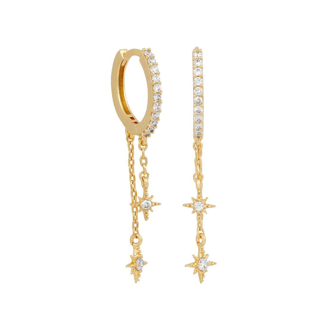 StarGlow Earrings - Magical Earrings with Star Design