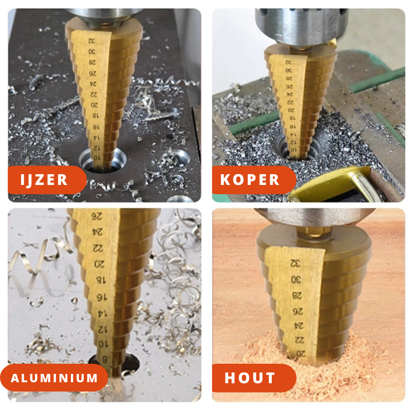 TitaniumPro Drill Sets – Precision Drills for Metal and Wood