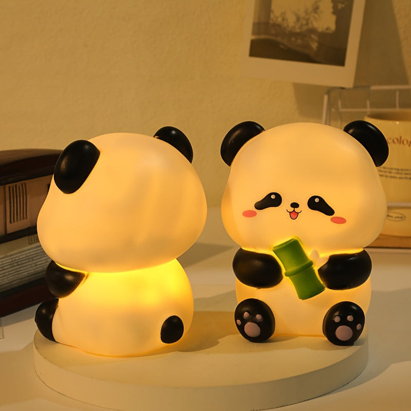 PandaGlow – Stilig LED Nattbelysning för Sovrum