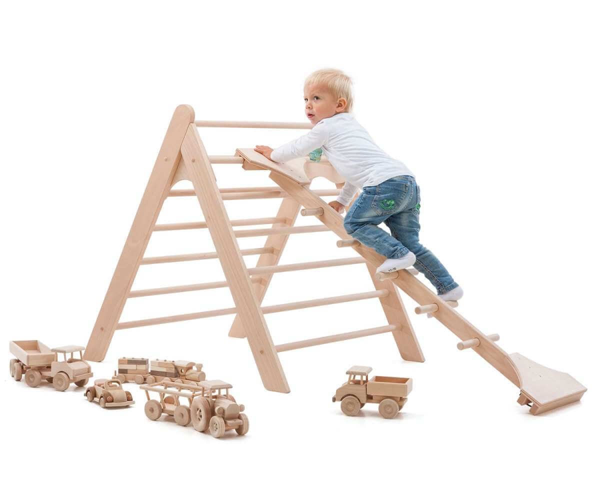 ClimbPlay Frame - Kinder Climbing Frame with Balance Support