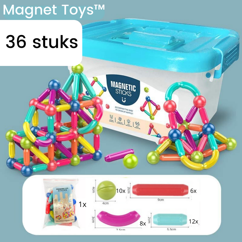 Magnetisk leksak byggsats - Lek för utbildningsutveckling