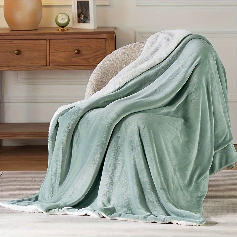 Chic Sherpa Fleece Blanket for Optimal Comfort