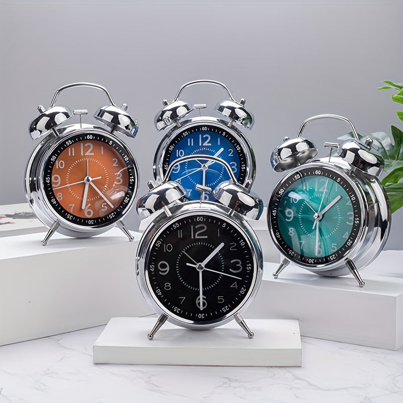TimeBell - Retro Metal Clock with Clock
