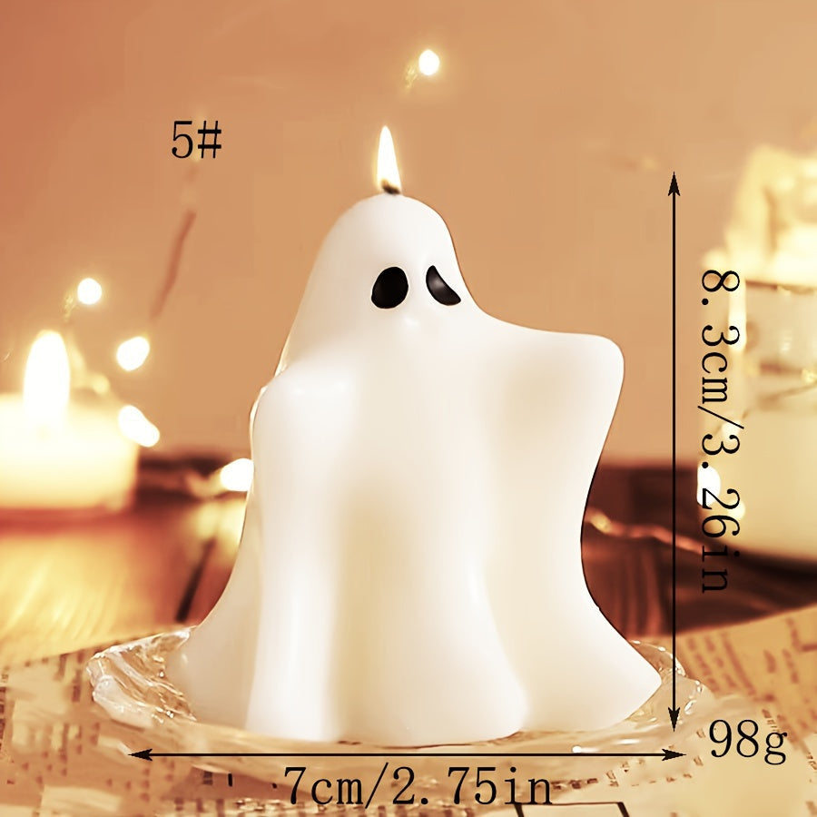 EnchantGlow - Handmade Halloween Scented Candle with Freesia