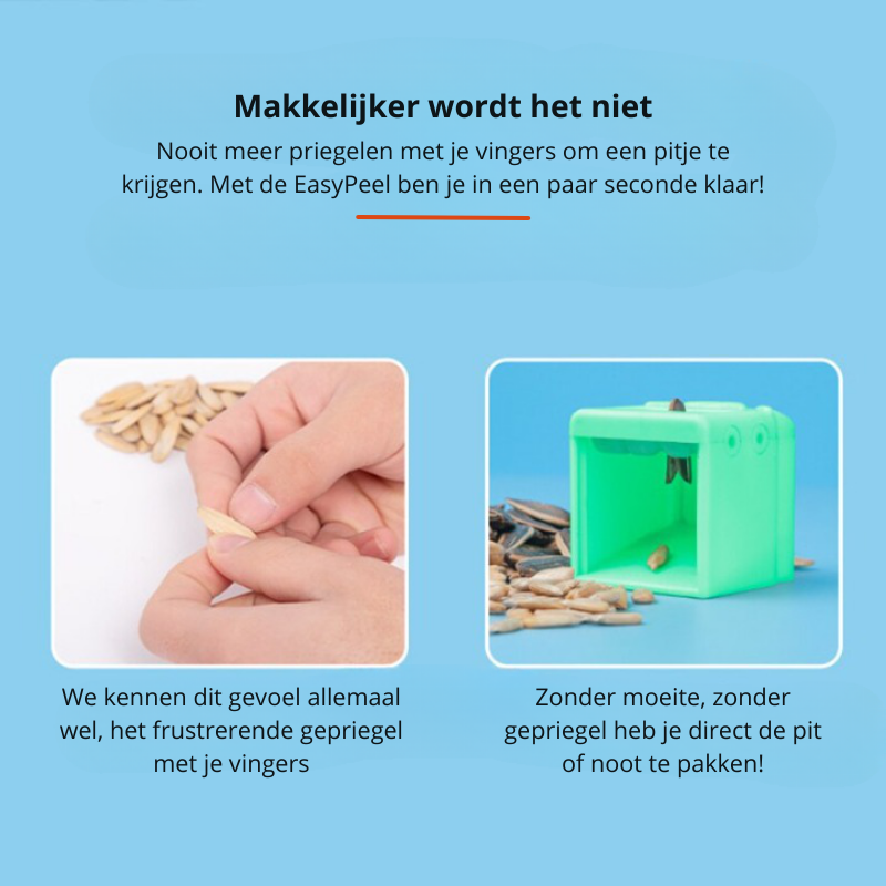 EasyPeel – Effective sunflower seed peeling without hassle
