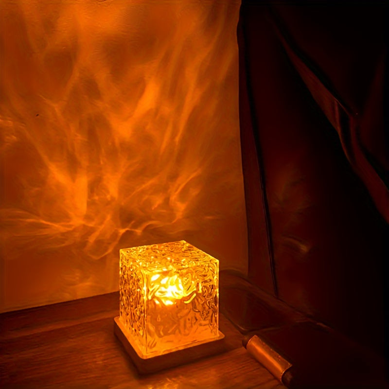 LumiGlow – Modern USB Night Light with Touch Control