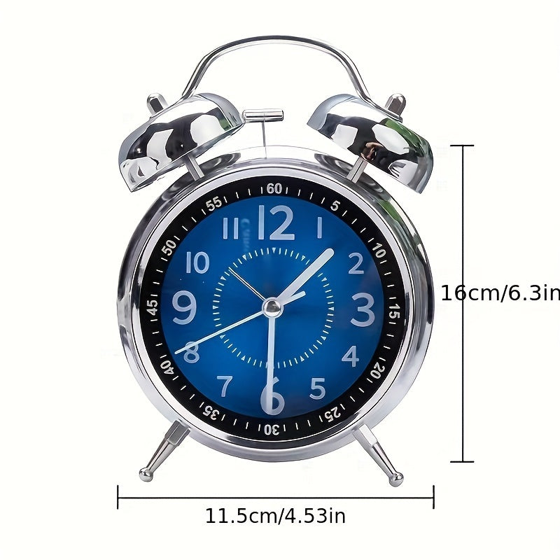 TimeBell - Retro Metal Clock with Clock