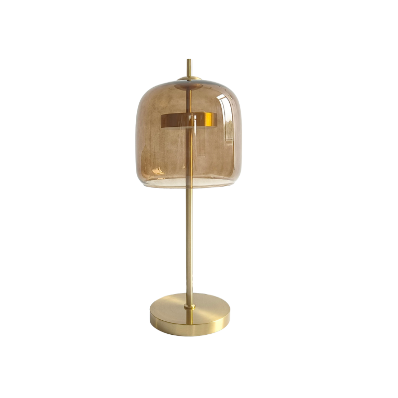 ChicNordik – Luxurious Glass Cup with Golden Base
