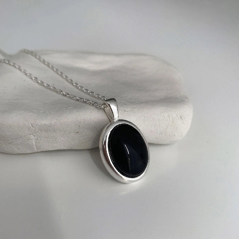 Elegant Black Opal Necklace | An Impressive Style Statement