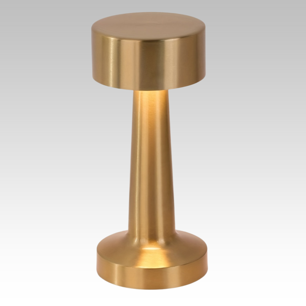 LuxeGlow – Light-Sensitive Wireless Table Lamp with 3 Colors