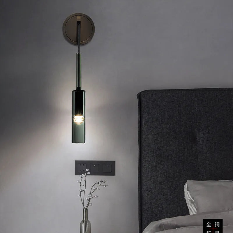 SoleilFumé – Scandinavian Wall Lamp with Smoked Glass