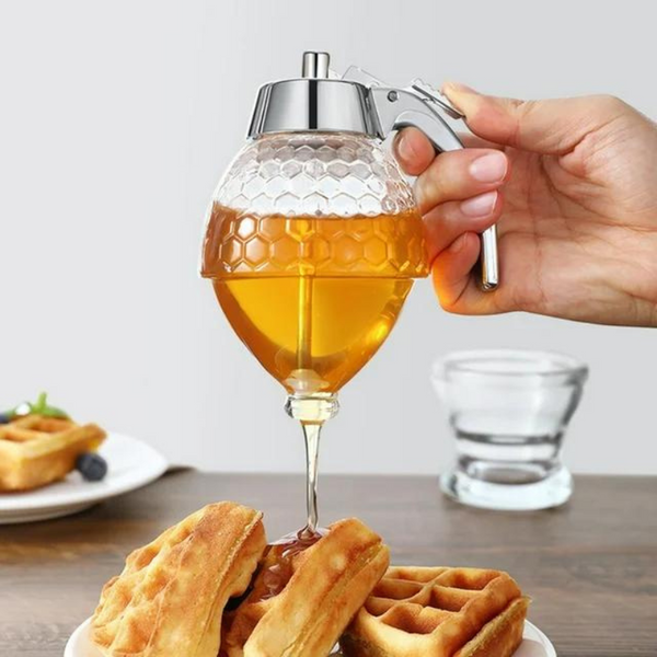 HoneySaver – Elegant och Praktisk Honungsdispenser