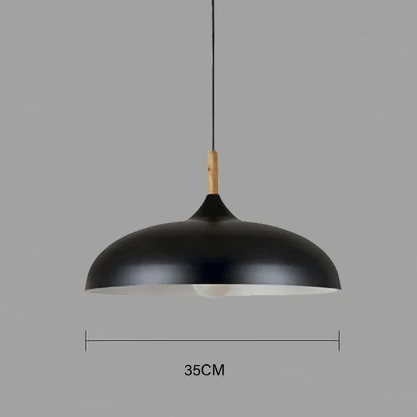 ScandiLuxe Ceiling Lamp - Scandinavian Oak Wood Design