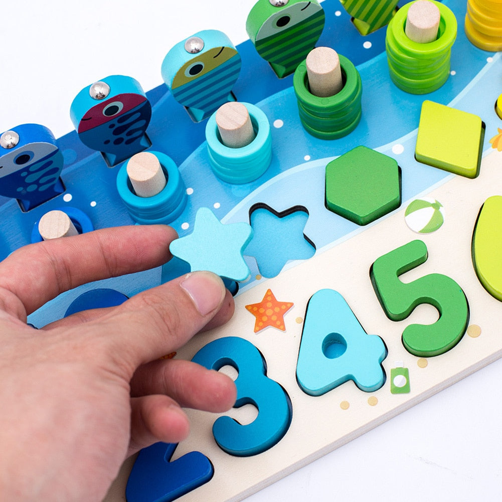 EduWood – Educational Wooden Play Board for Growth