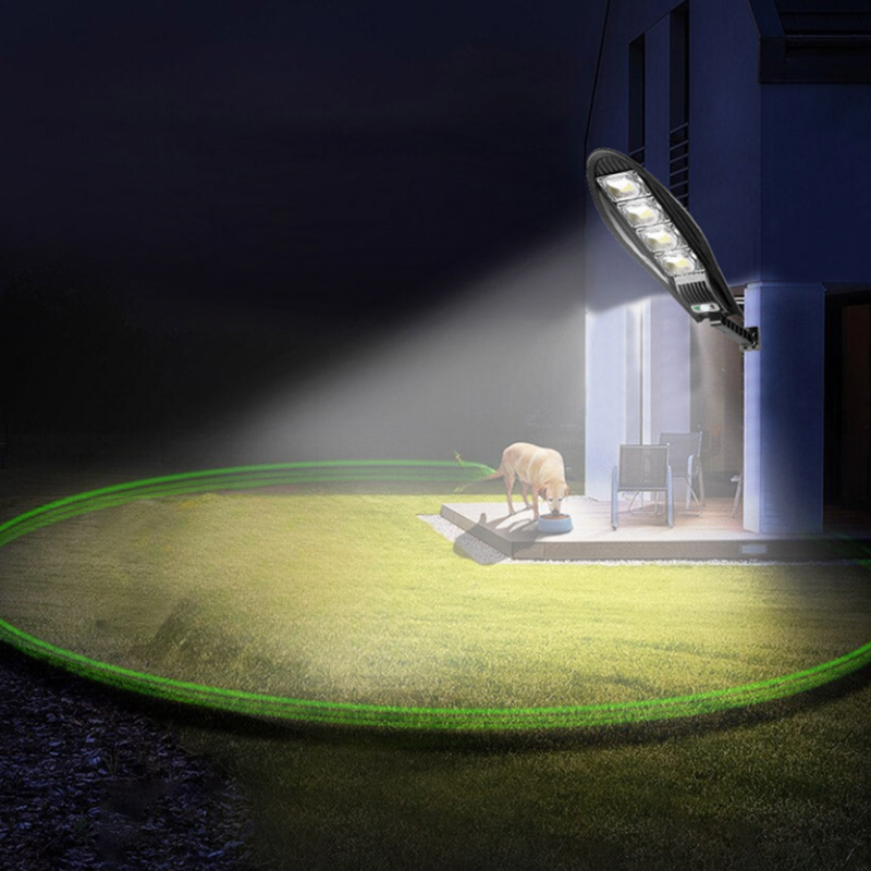 LumièreDragon – Powerful Solar LED Floodlight for Outdoor Use