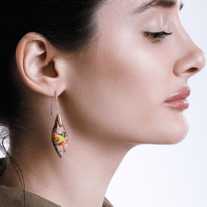 Amaris Earrings - Elegant Drop-Shaped Earrings