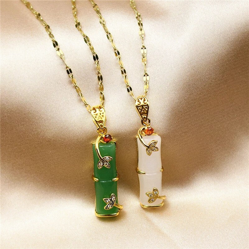 Spiritual Jade Amulet Pendant | A Captivating Piece of Jewelry with Meaning