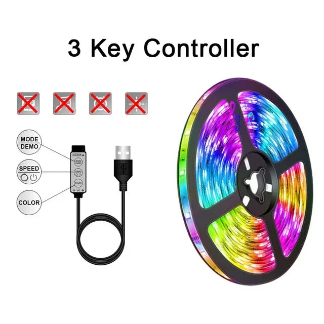 GlowShift - RGB LED strip for rooms and TV