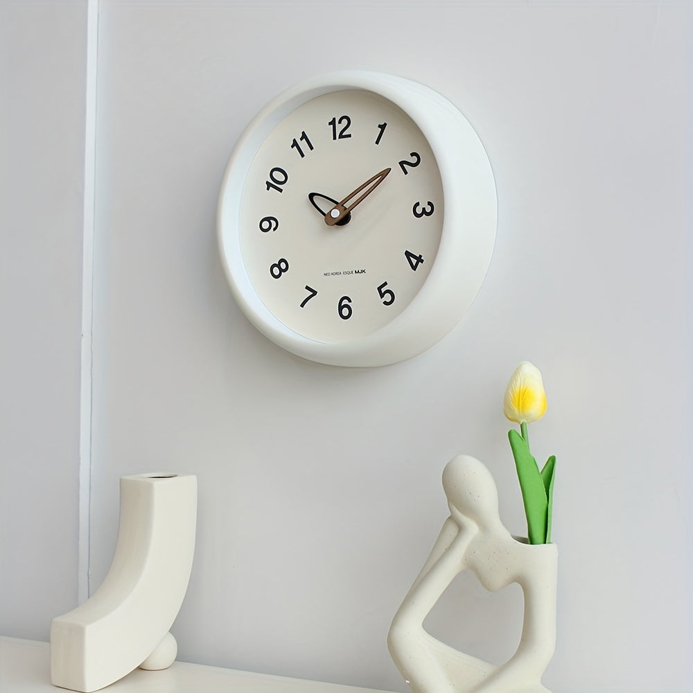 SilenceTime Clock – Elegant 10-inch Wall Clock for the Home