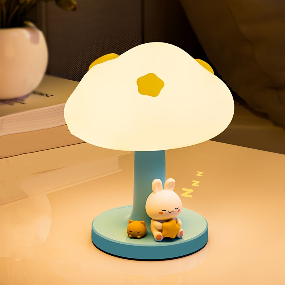 CozyCloud Lamp - USB Rechargeable Silicone Table Lamp
