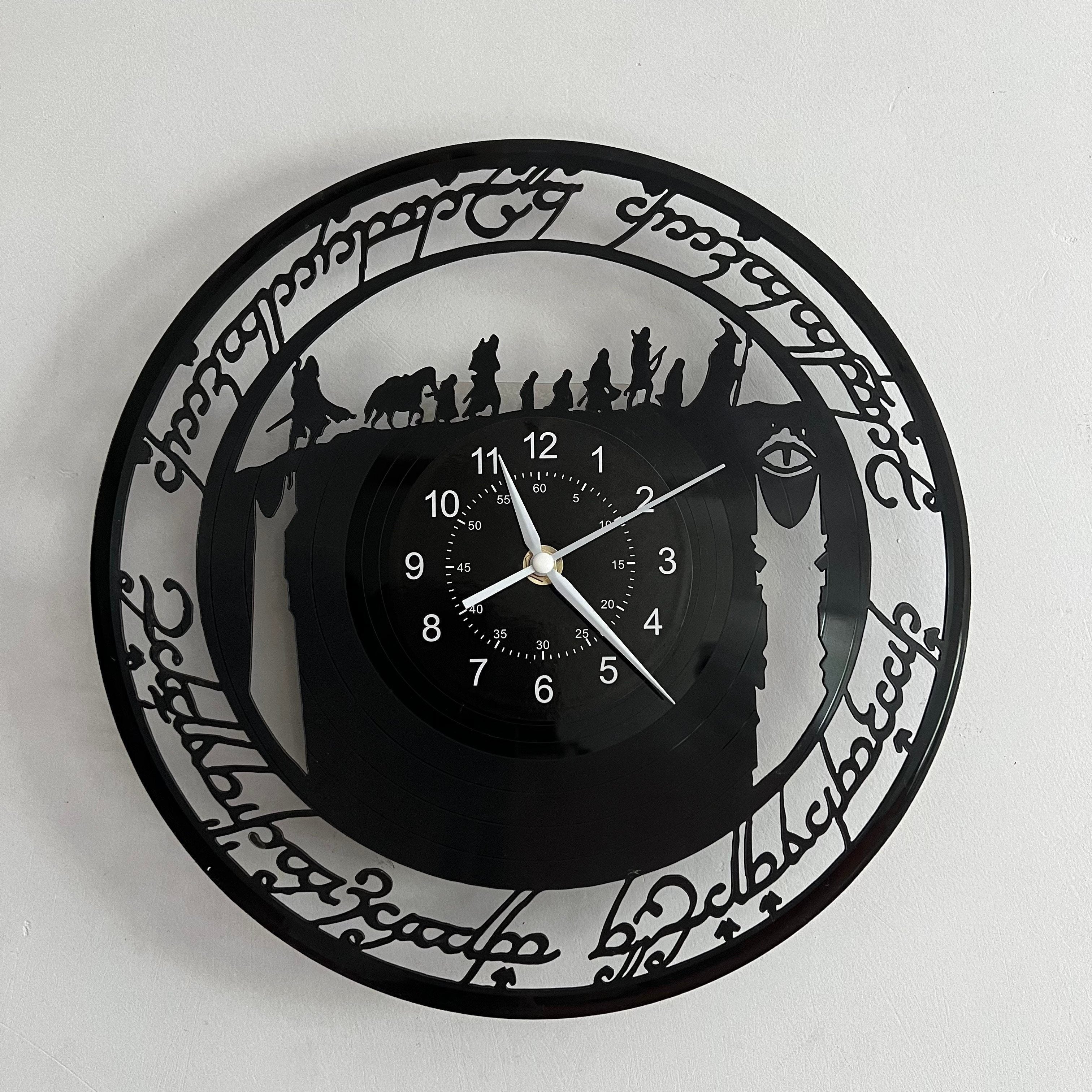 MythicWarrior Clock - Stylish Vinyl Wall Clock