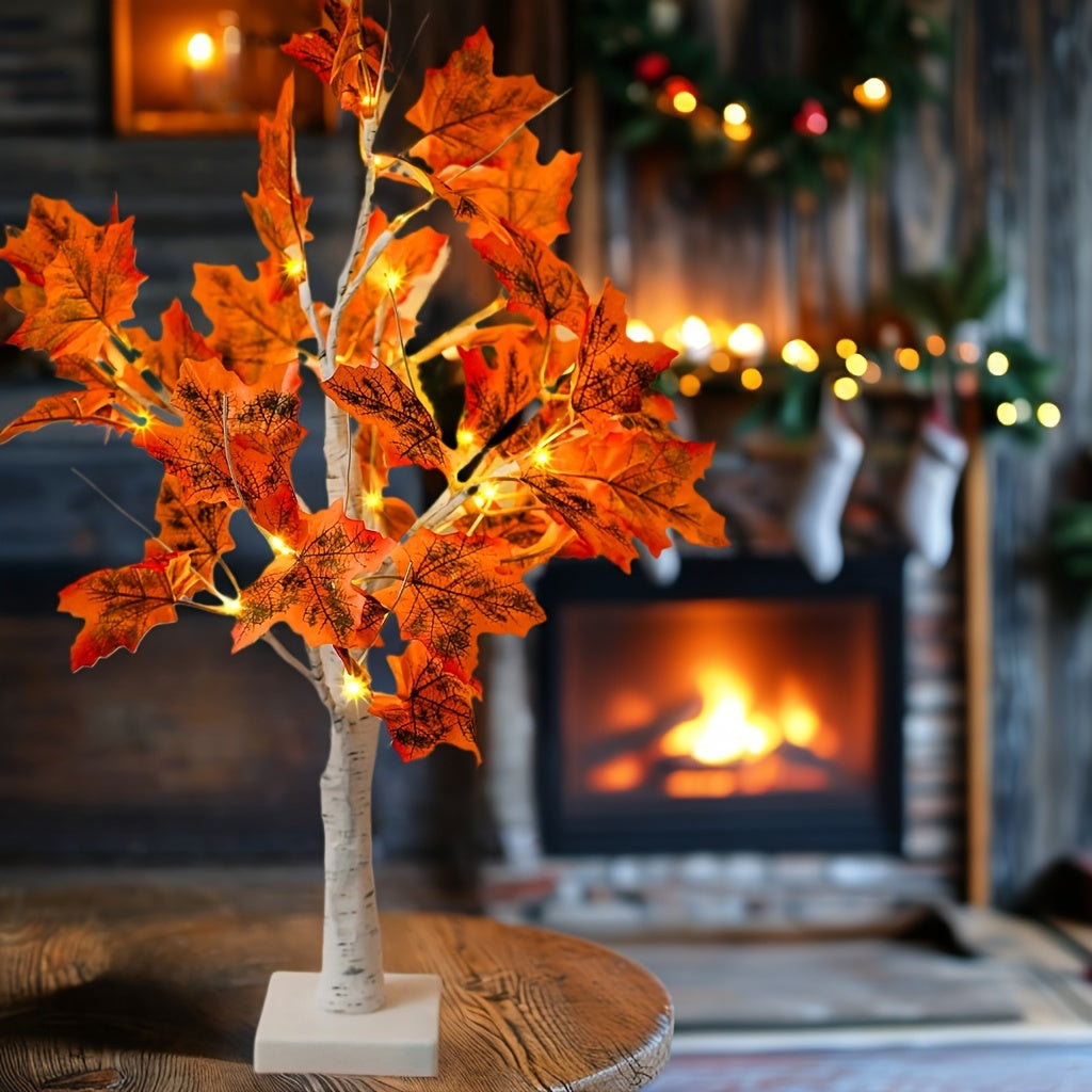 MapleGlow – LED Maple Tree Table Lamp with USB