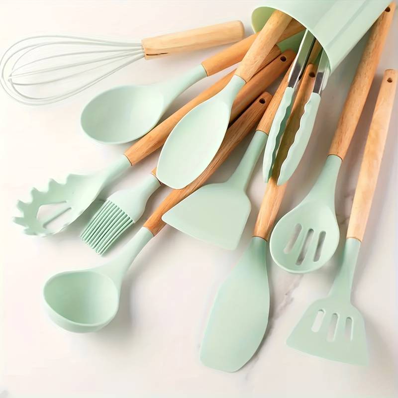 Canaya - Luxury Silicone Kitchen Utensil Set (12-piece)