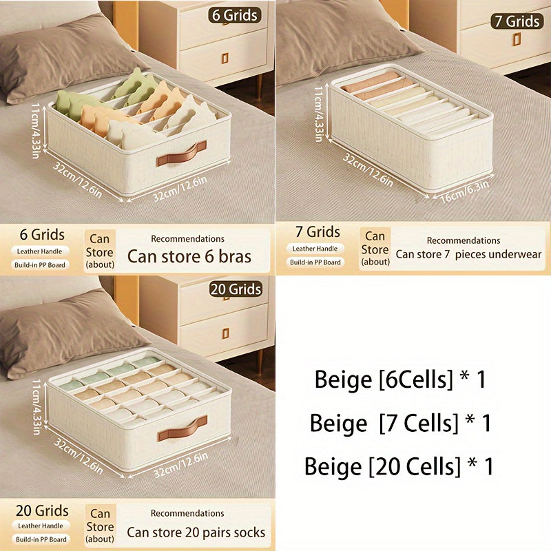 Efficient - Stackable Underwear and Socks Organizer