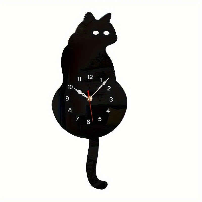 SwingTail Clock - Style Schommelstaart Cat Wall Decoration