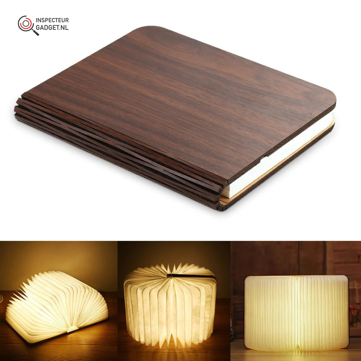 NovelGlow - Wireless Rechargeable Table Lamp