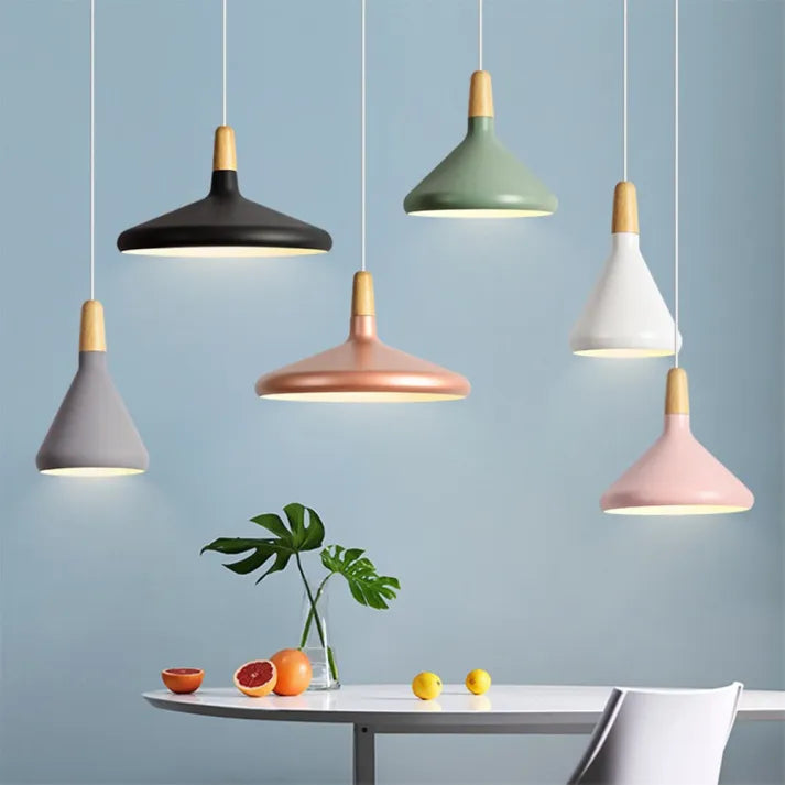 Chic Macaron Ceiling Lamp - Playful Elegance for All Interiors