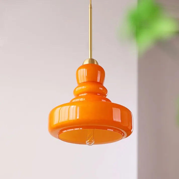 VerreCylindre Ceiling Lamp - Luxurious Glass Pendant Lamp with Modern Designer