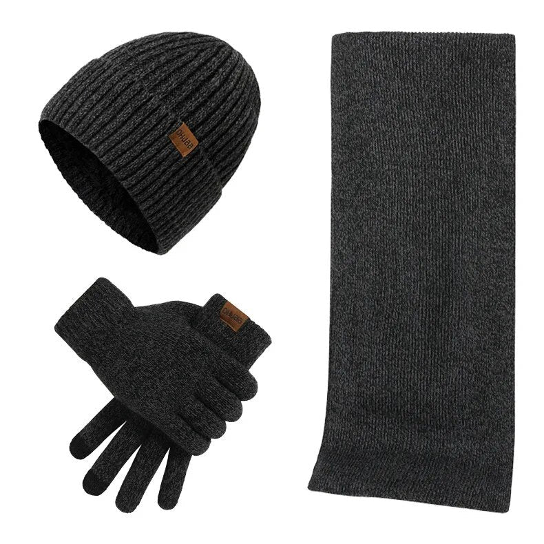 ArcticStyle – Trendy Winter Set with Hat and Mittens