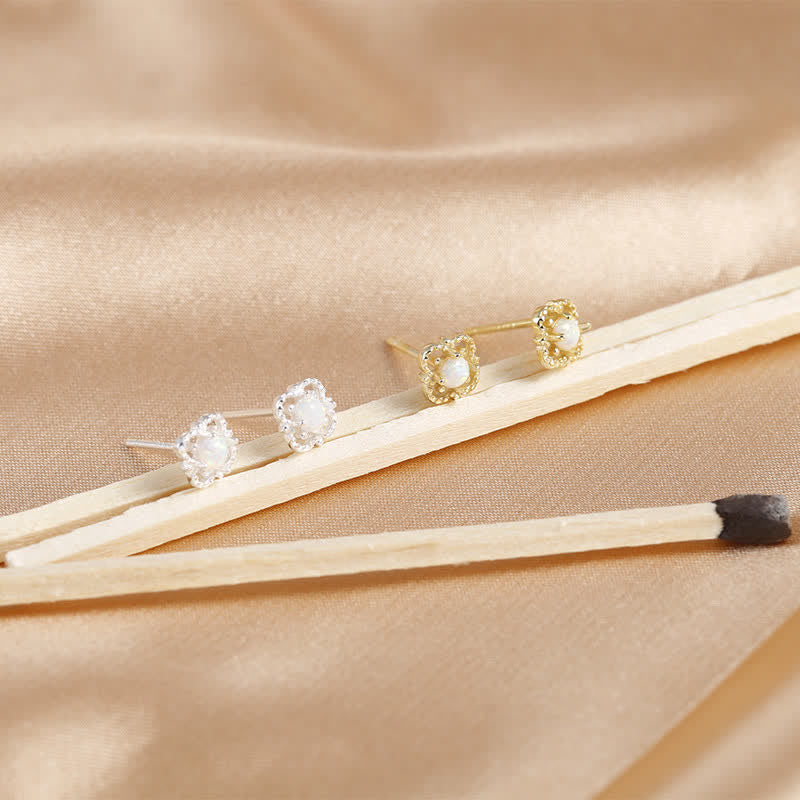 Charming Vintage Earrings with Opal - Seraphina Collection 