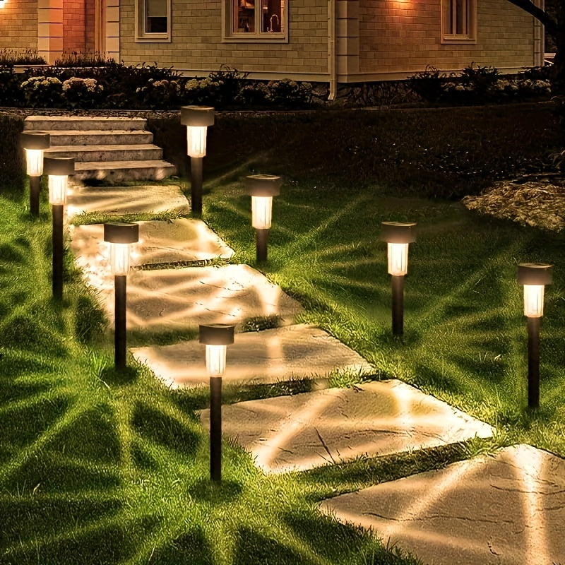 SolarPath Lights – Set of 10 Outdoor Garden Lights
